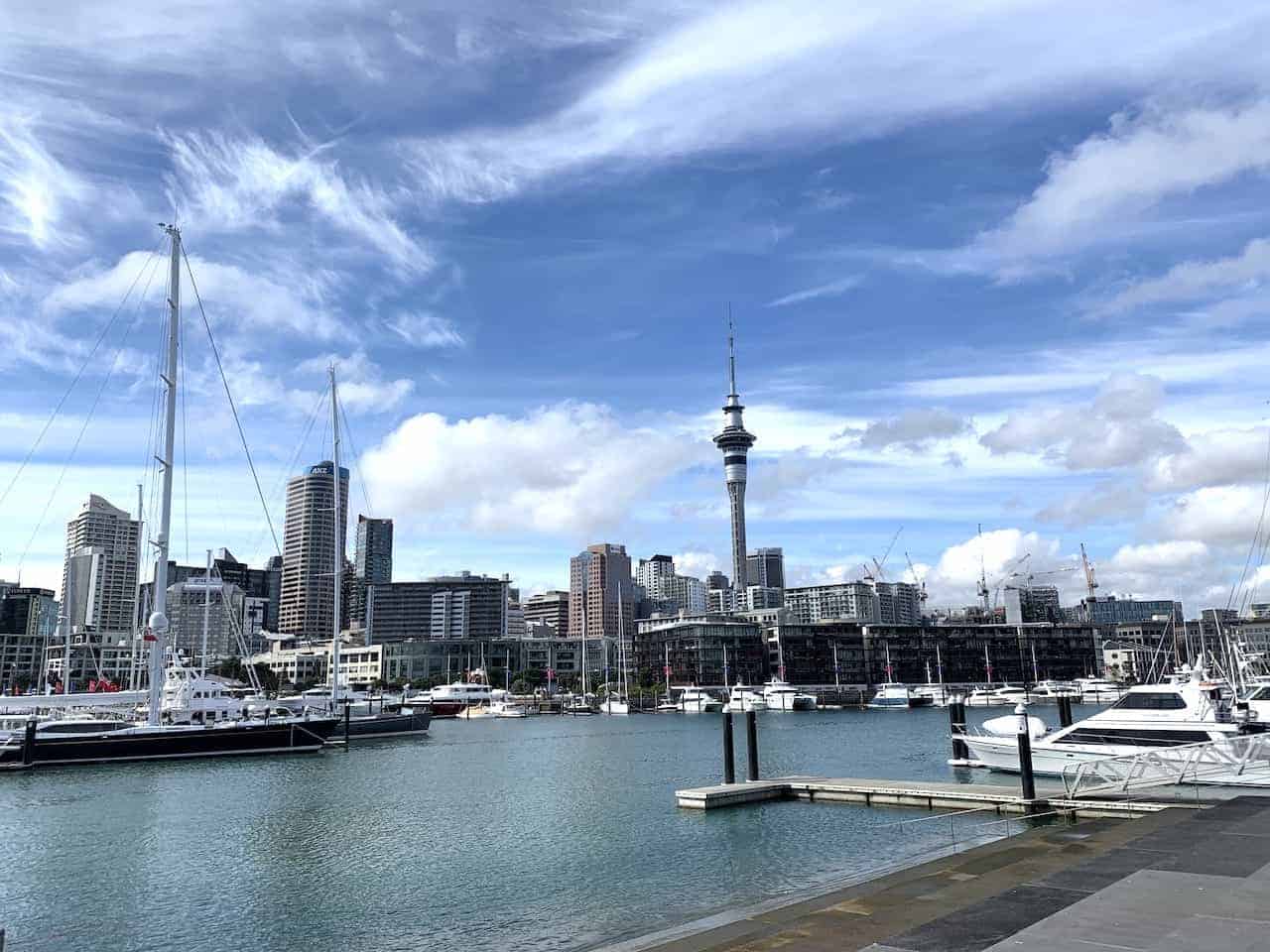 Auckland Harbor View