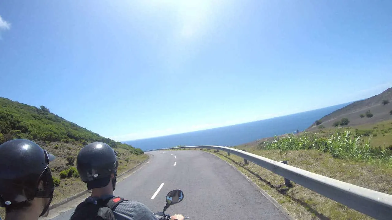 Faial Driving View