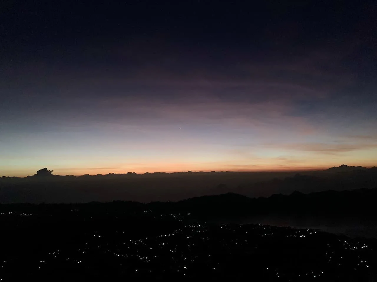 First Light Mount Batur Sunrise