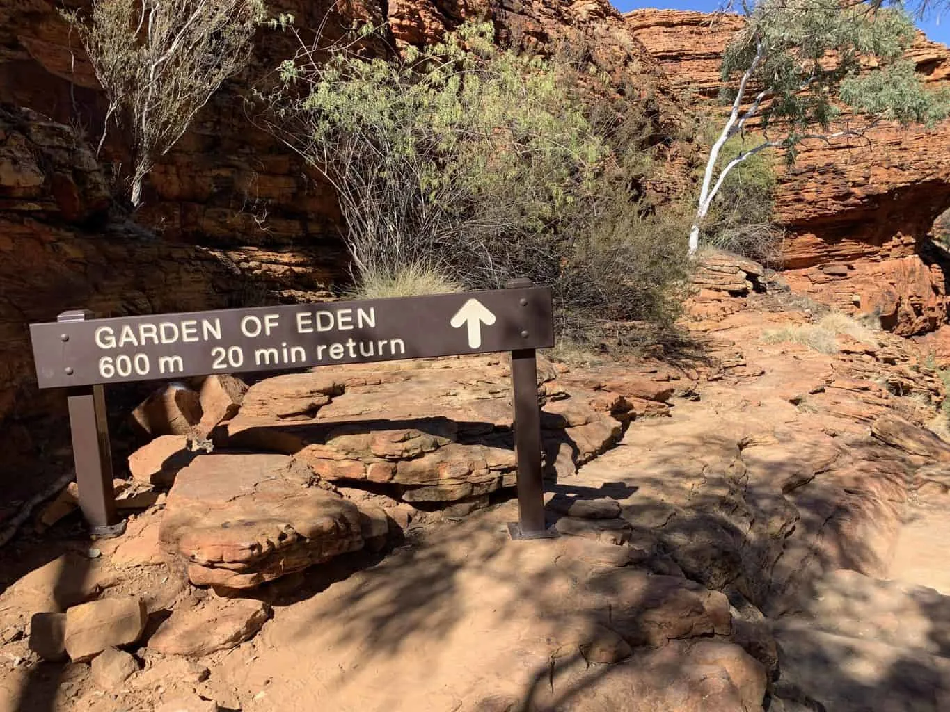 Garden of Eden Sign