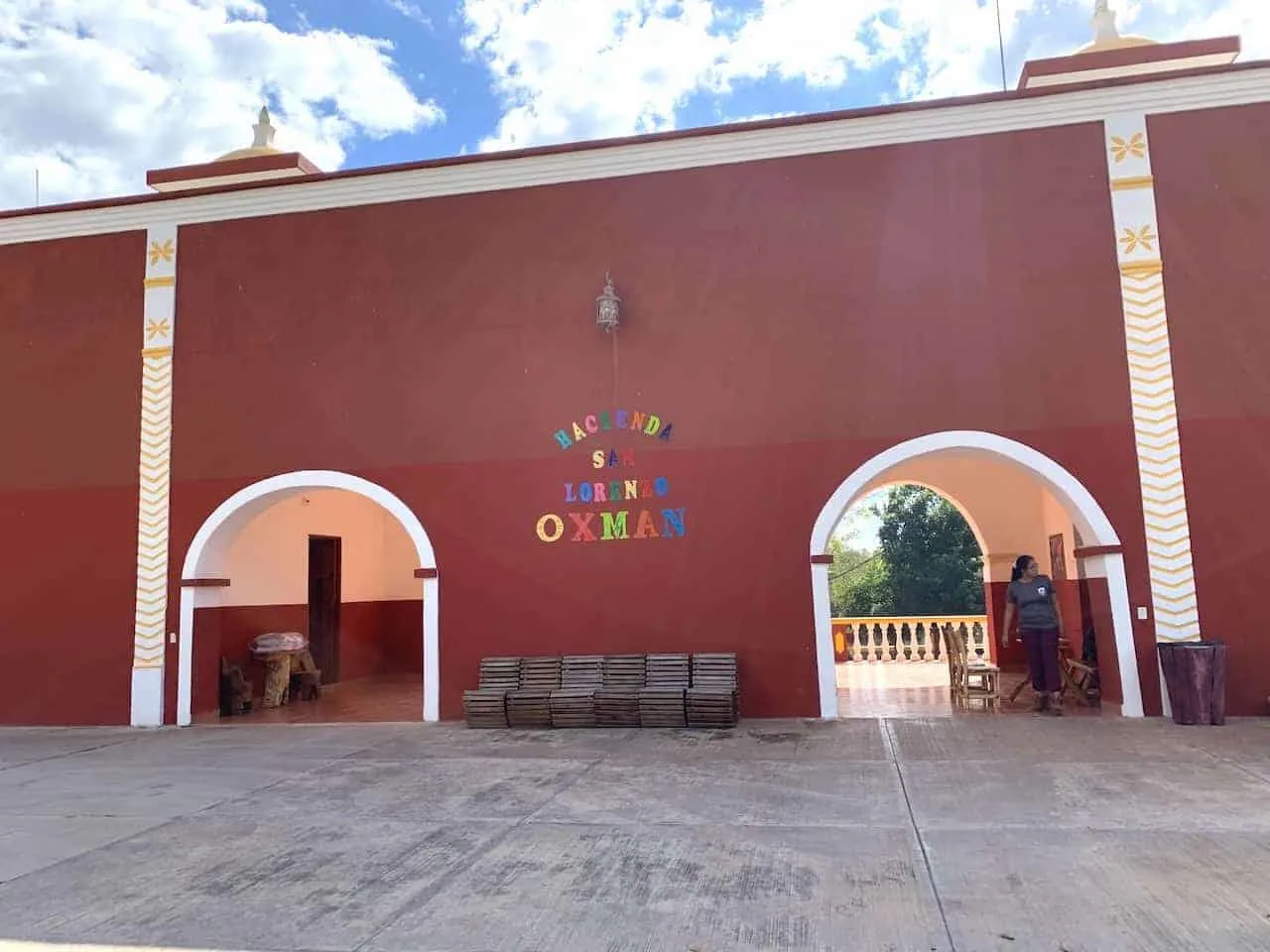 Hacienda San Lorenzo Oxman Entrance