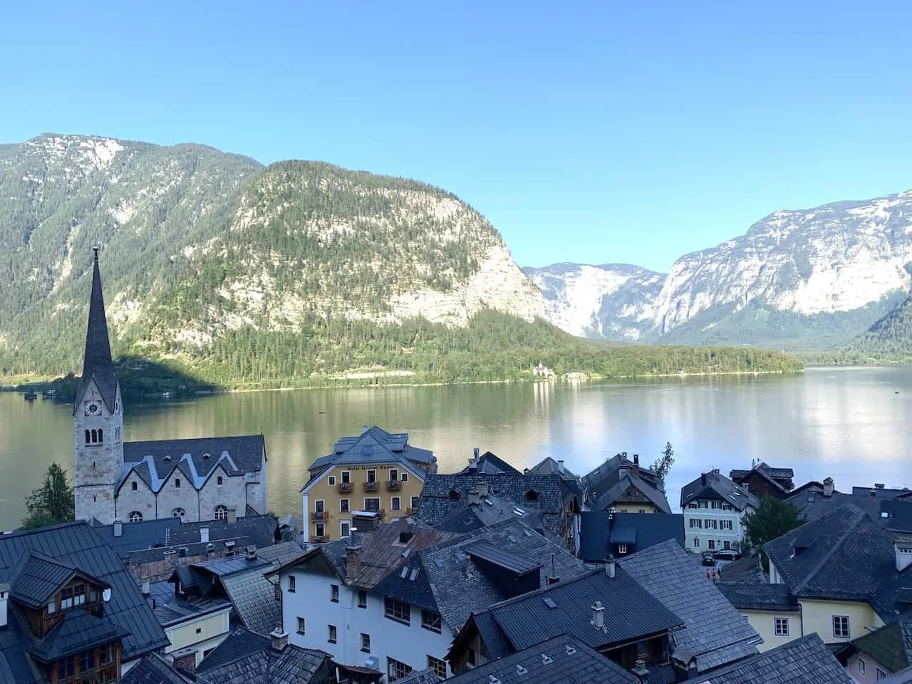 Hallstatt Village View