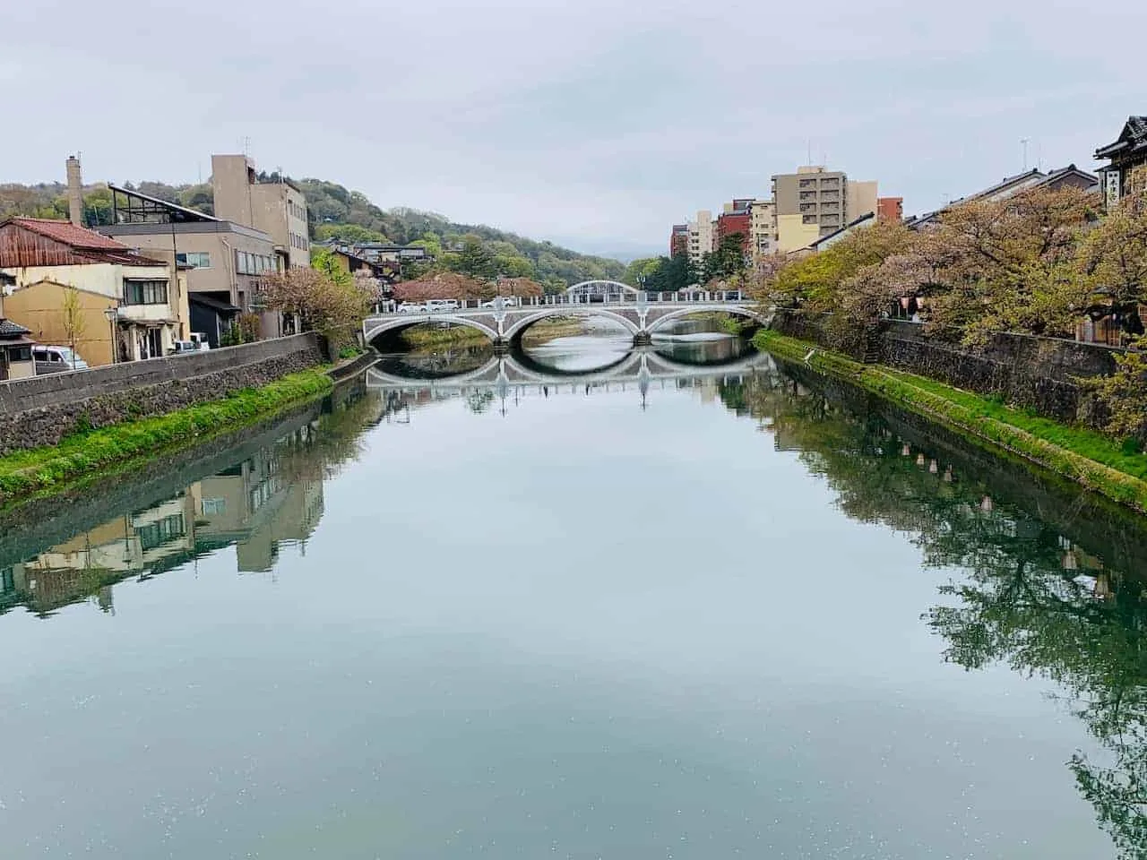 Kazuemachi District River