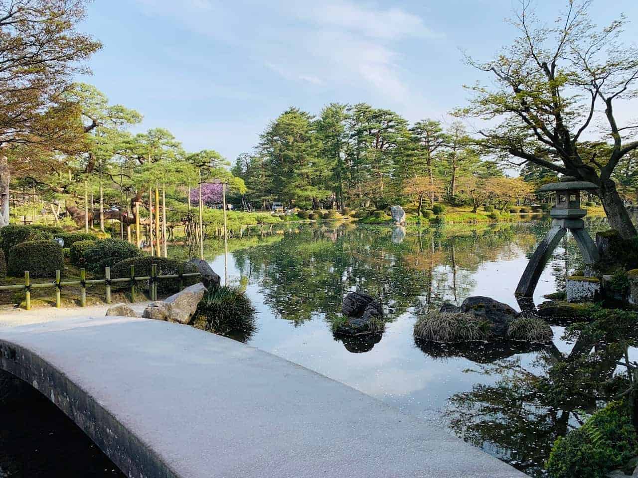 Kenrokuen Gardens Lake