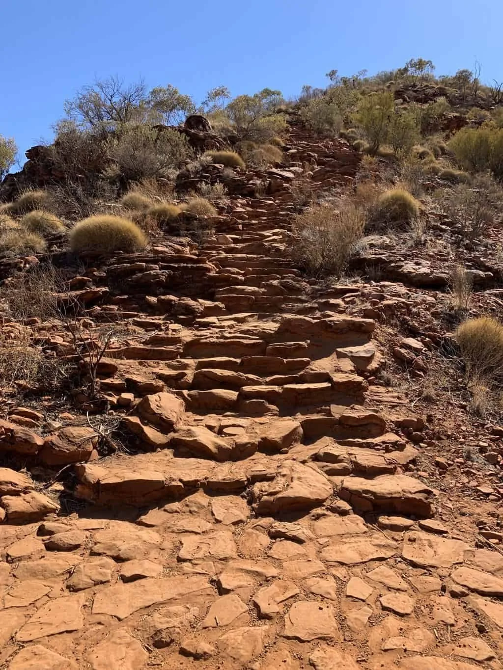 Kings Canyon Rim Walk Staircase