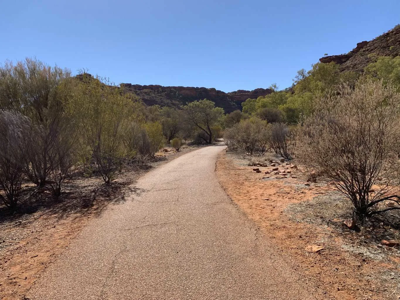 Kings Canyon Rim Walk Start