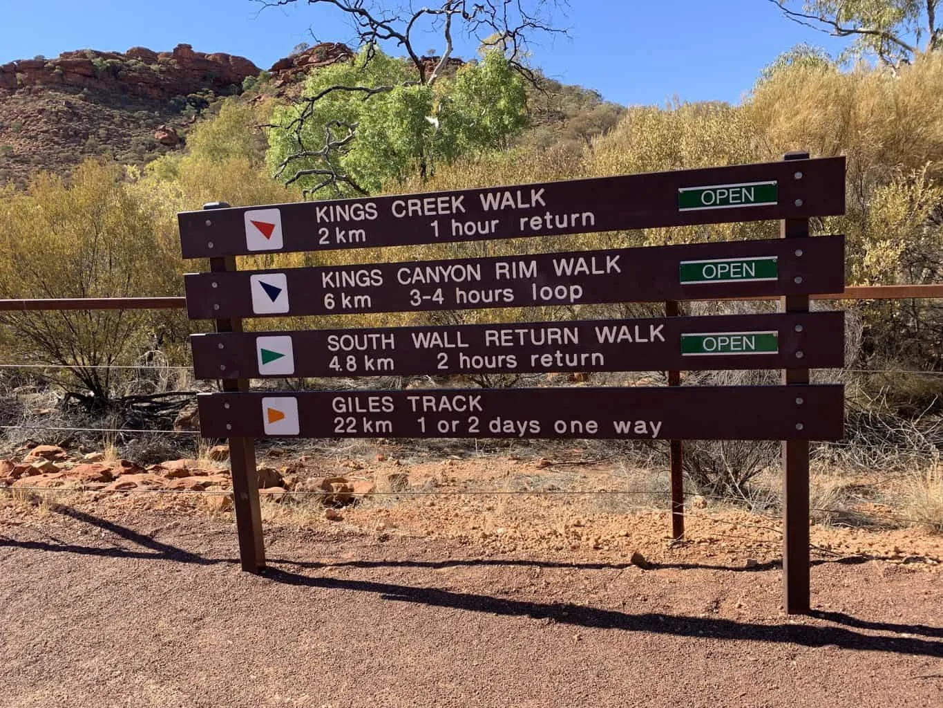 Kings Canyon Trailhead