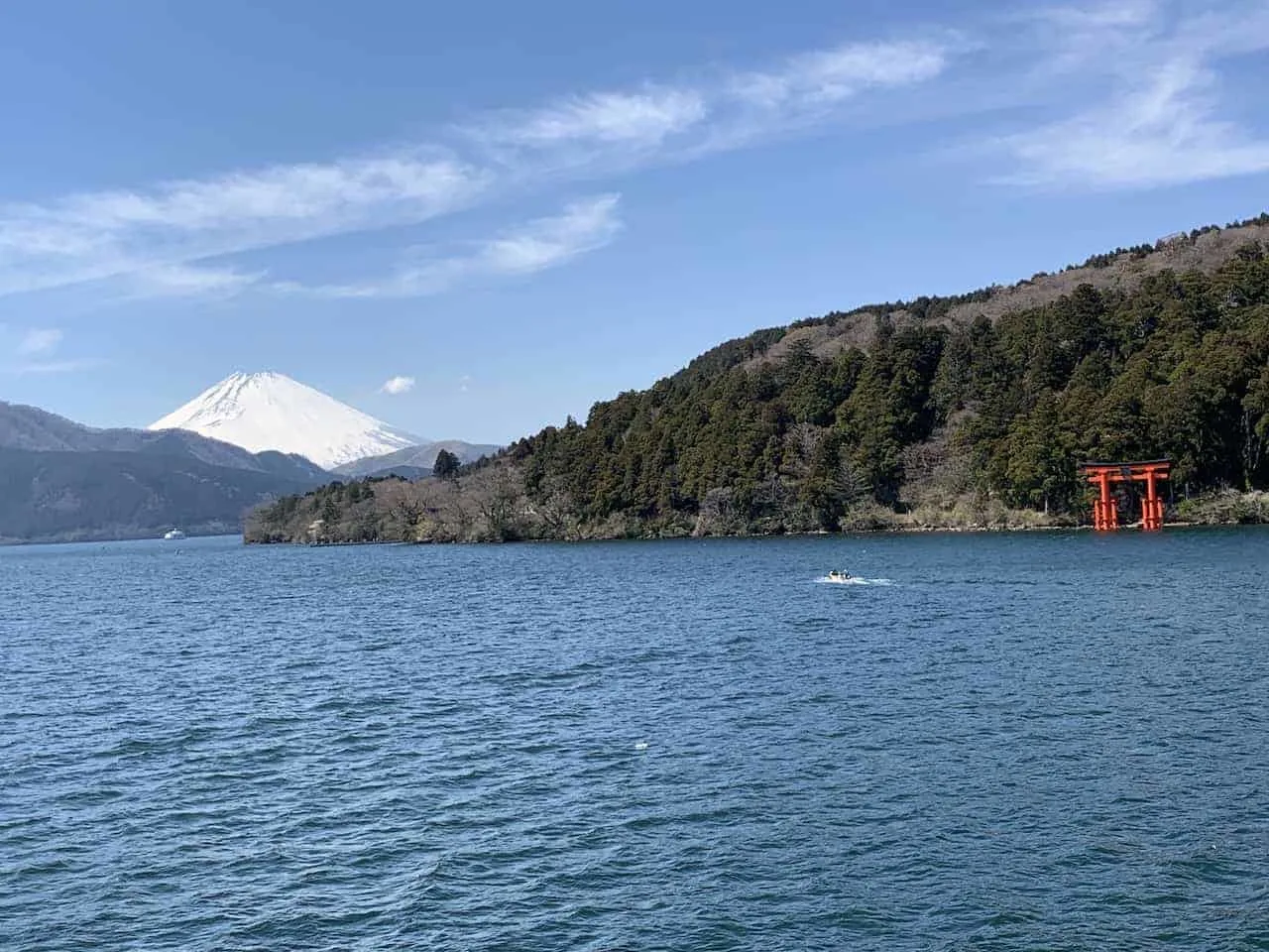 Mount Fuji Hakone Shrine View