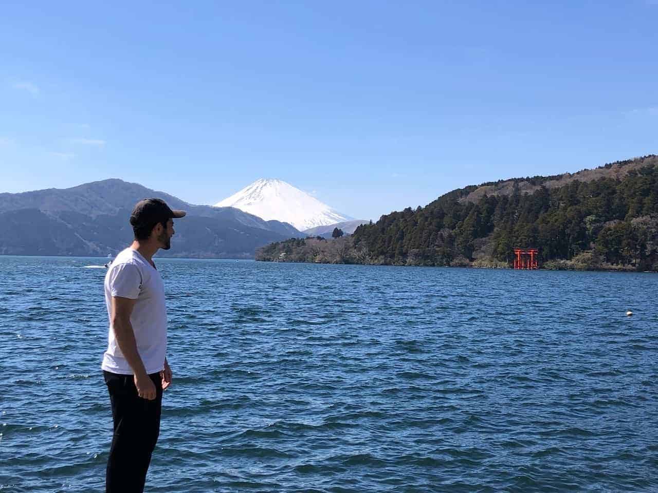 Mount Fuji Lake Ashi