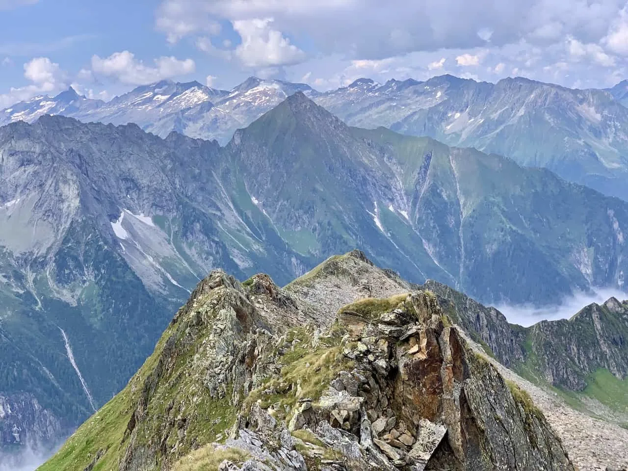 Ridge of Ahornspitze