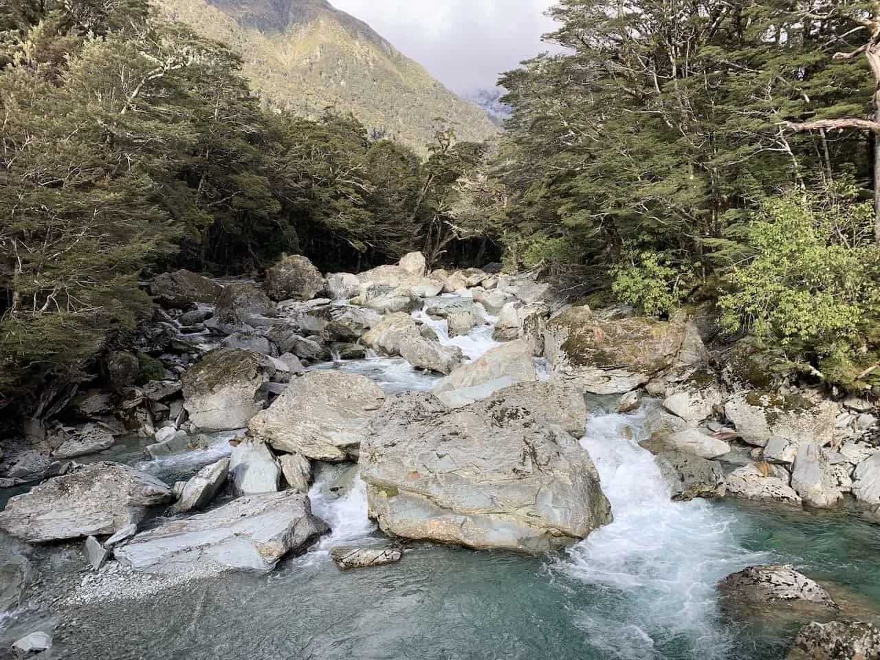 Routeburn River Rocks