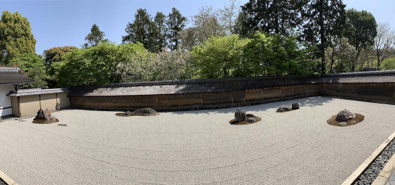 Jardín de rocas del templo Ryoanji