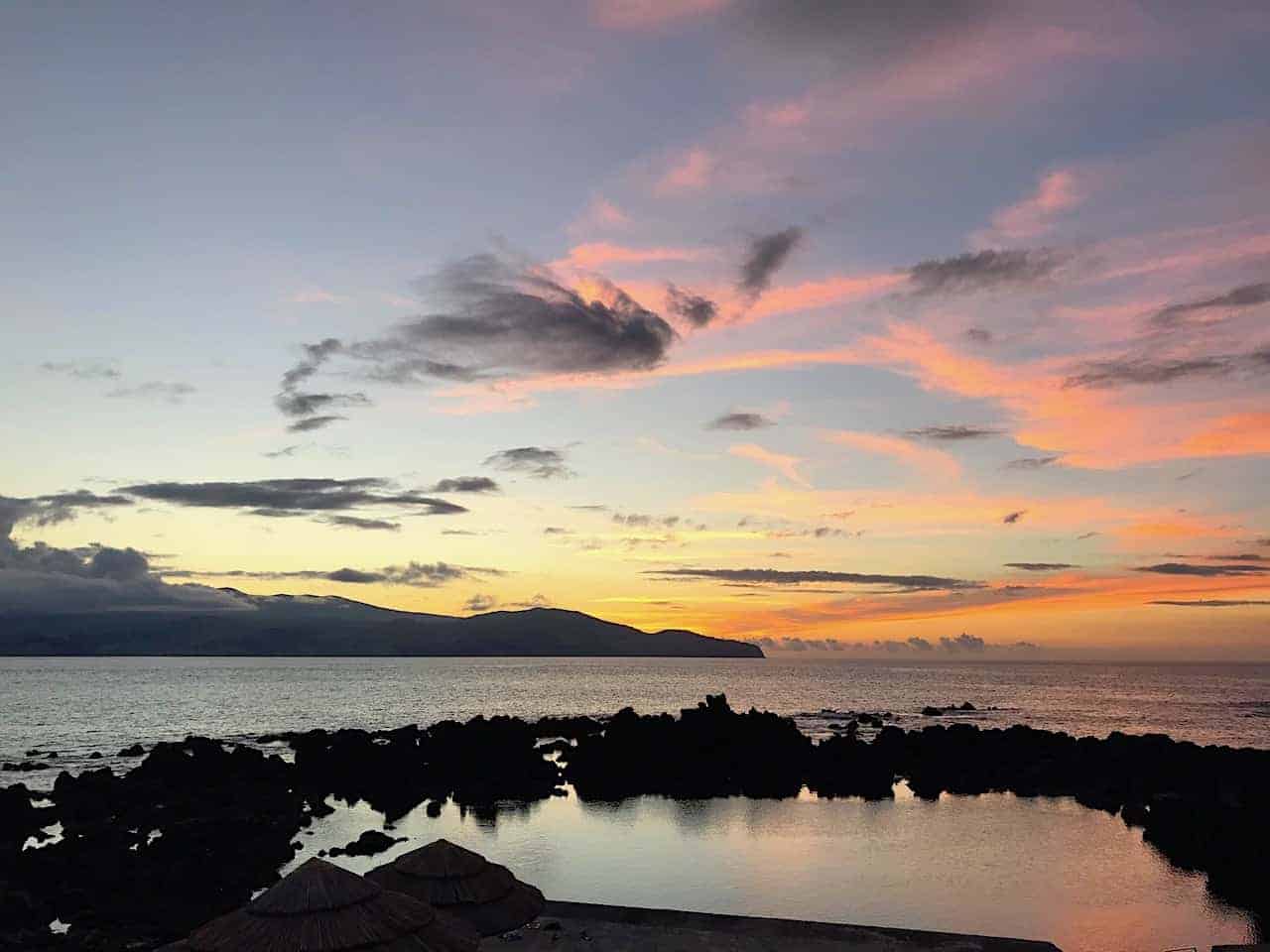 Sunset Pico Azores