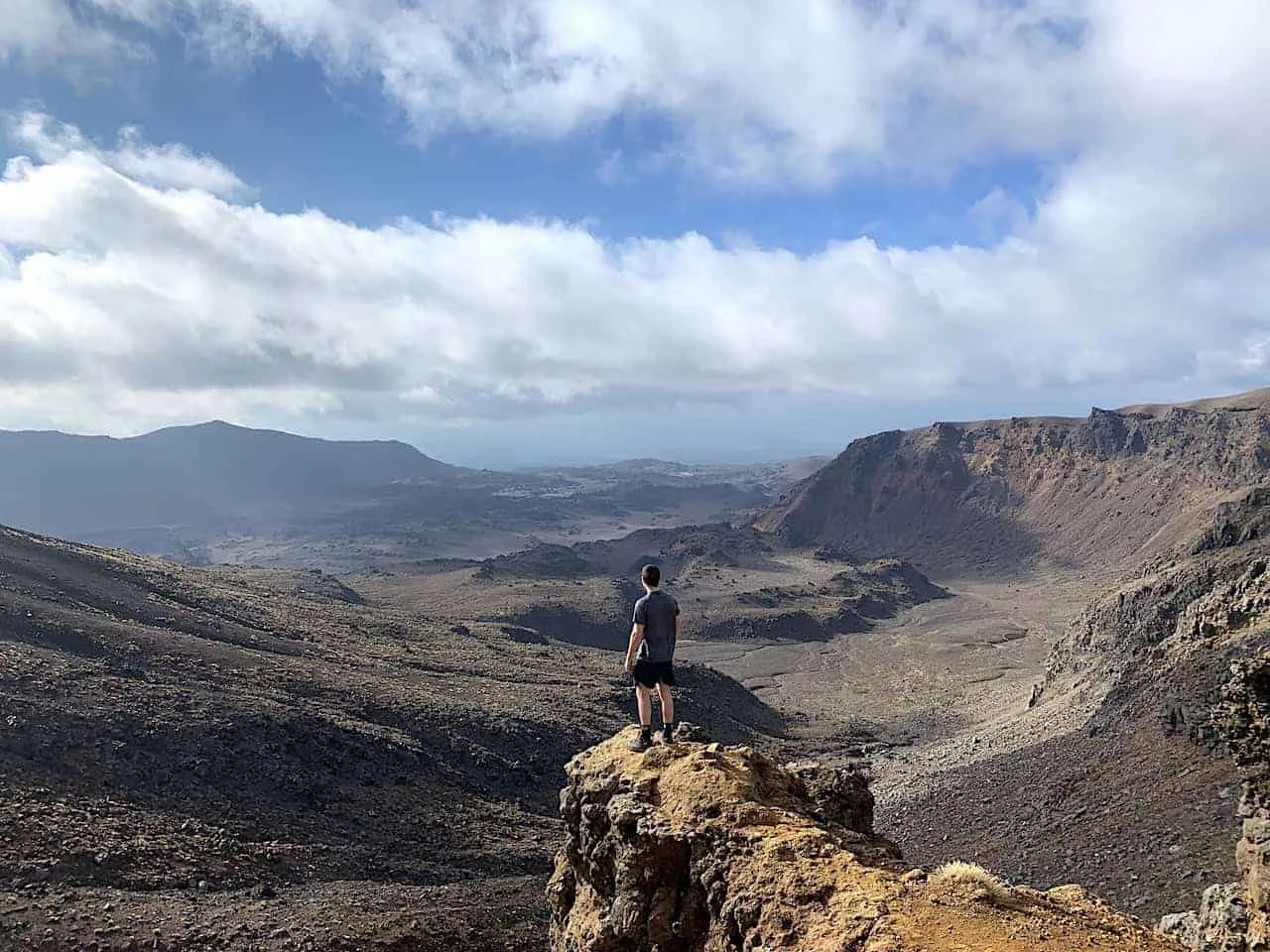 Tongariro Alpine Crossing Canyon