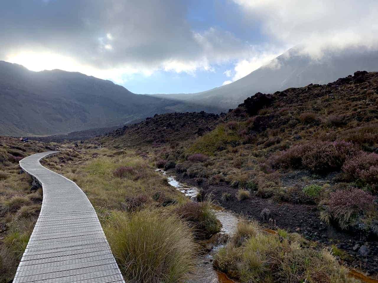 Tongariro Alpine Crossing Walkway