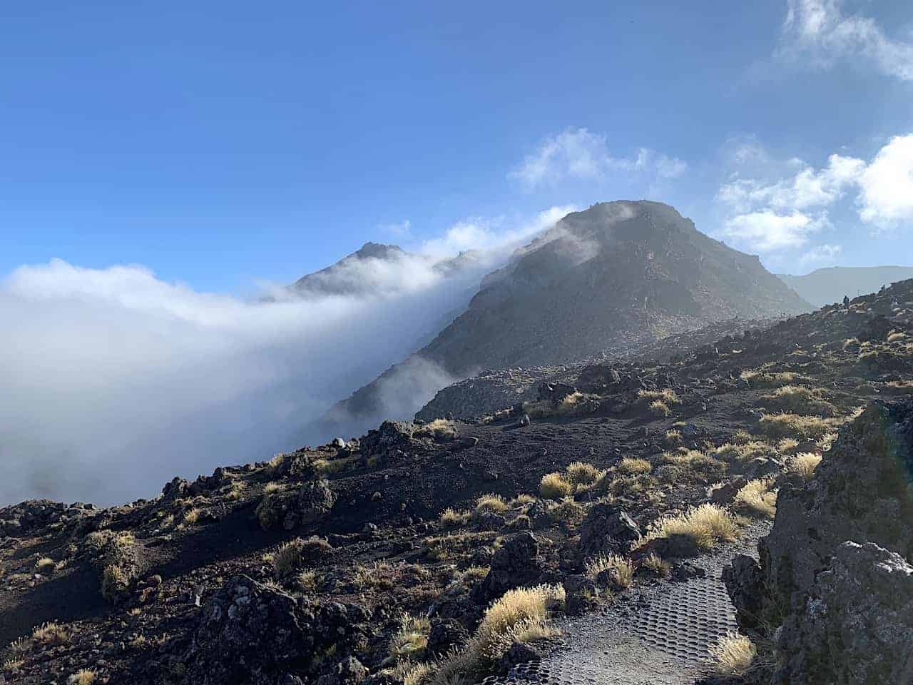 Tongariro Crossing Clouds