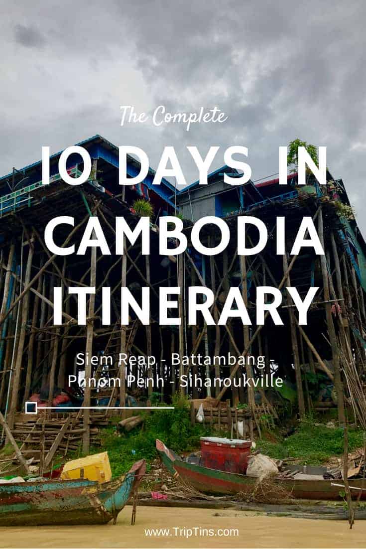 cambodia travel itinerary 3 weeks