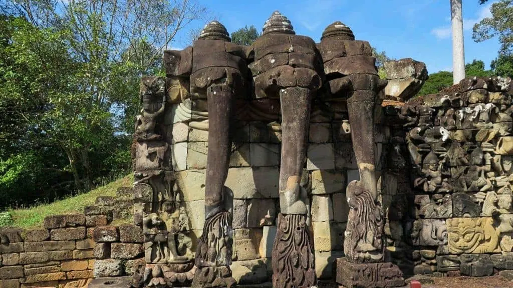 Angkor Wat Terrace of the Elephants