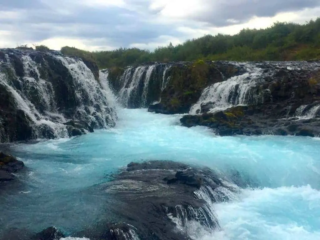 Bruarfoss Iceland Water