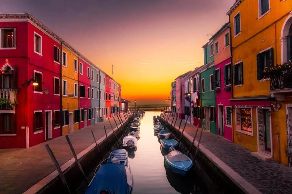 Burano Colorful Venice