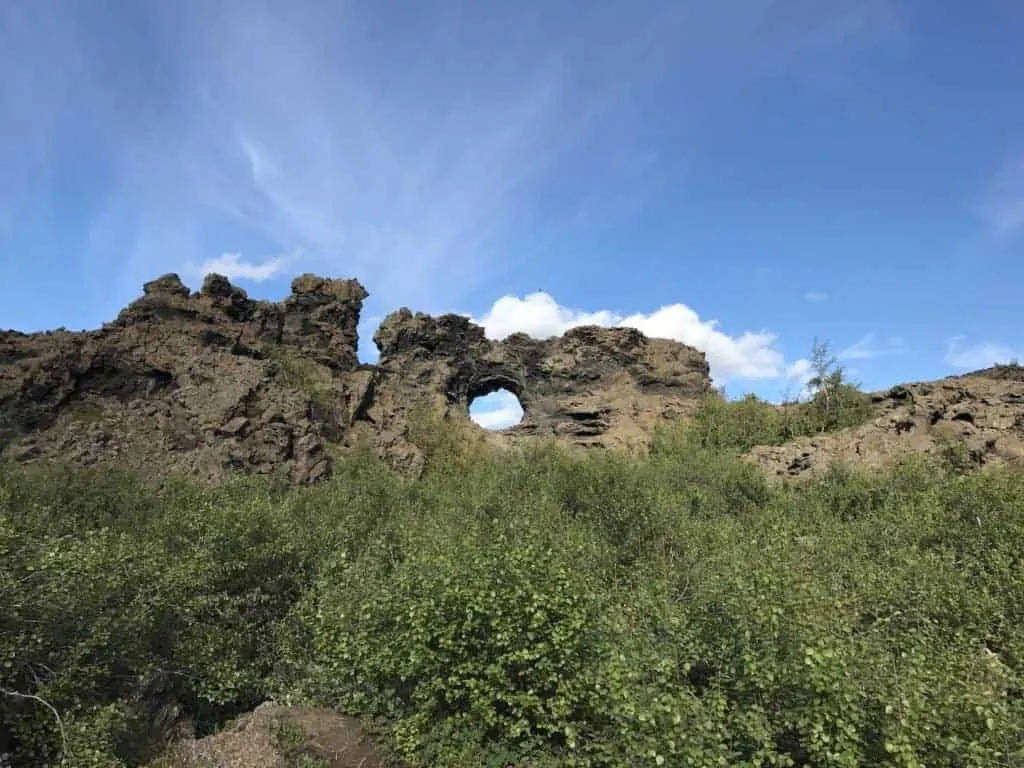 Dimmuborgir Arch