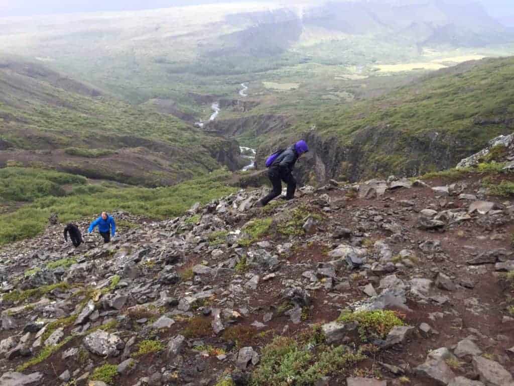 Glymur Hike View