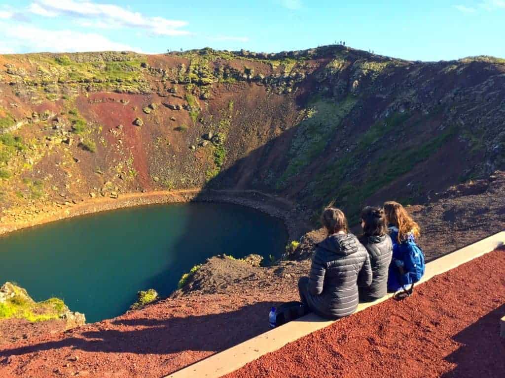 Kerid Crater View