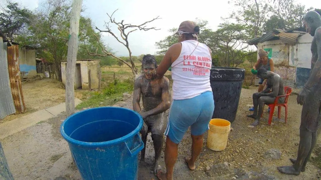 Mud Volcano El Totumo Washing