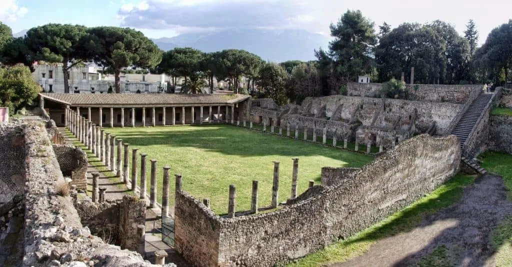 Pompeii Courtyard