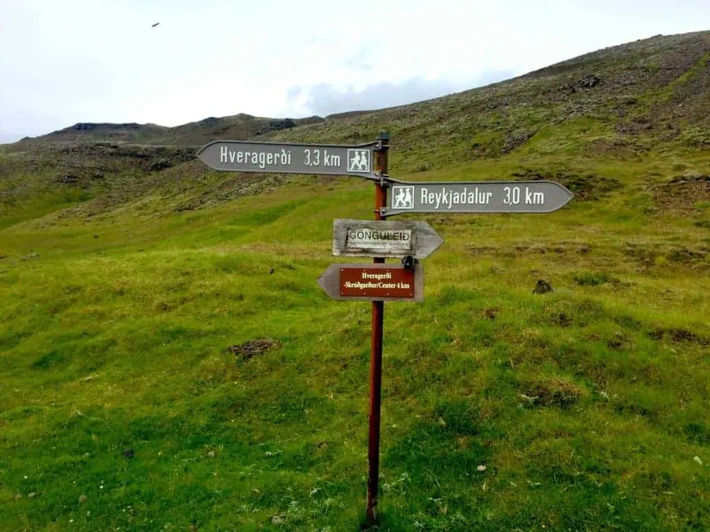 Reykjadalur Hot Springs Hike