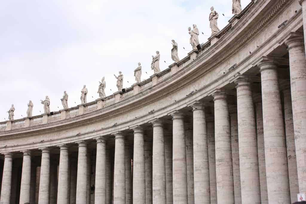 Saint Peter’s Sqaure Statues Vatican