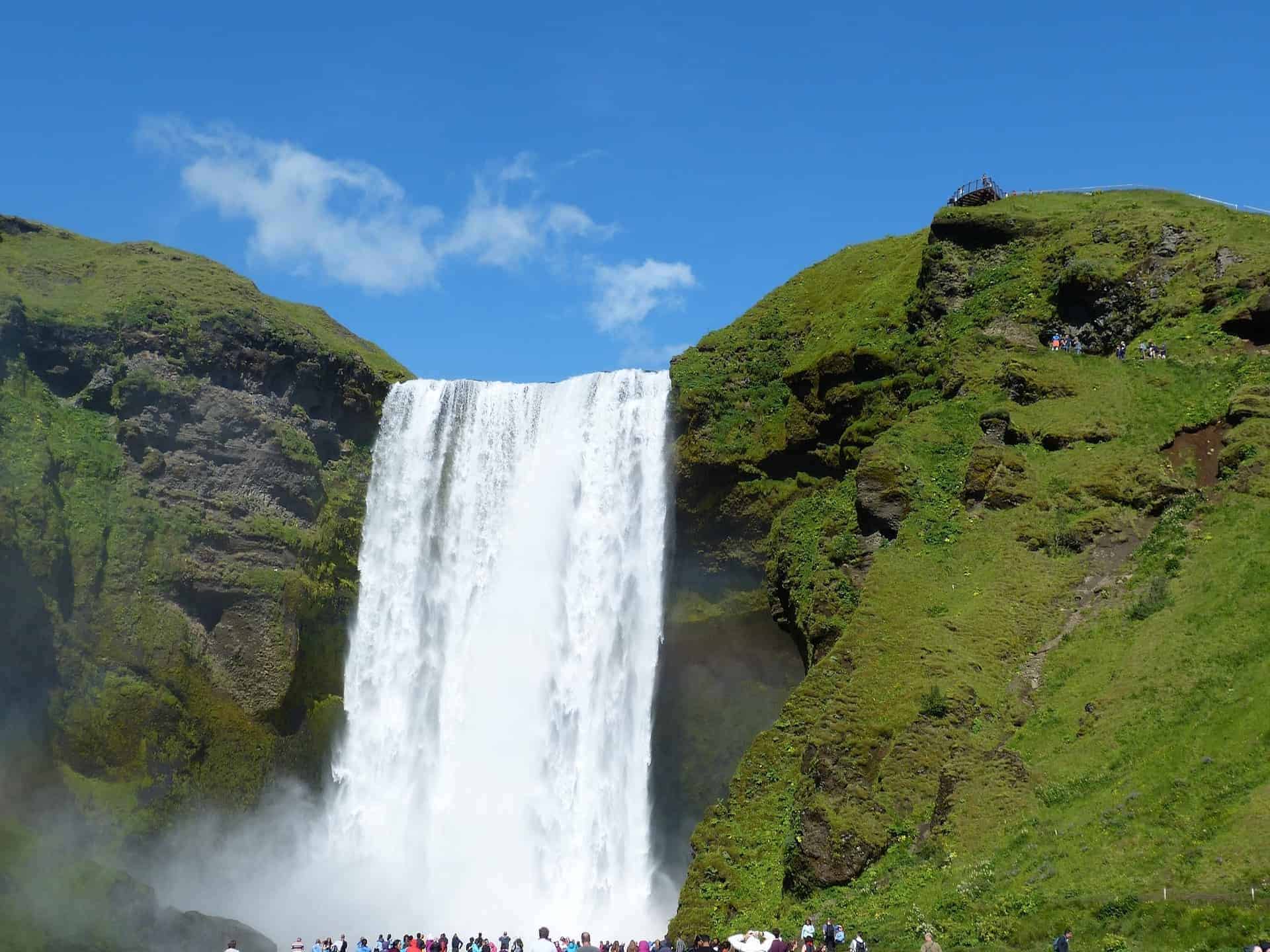 The Skogafoss Hike Above the Waterfall