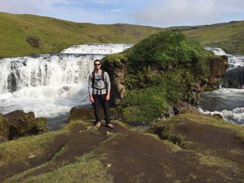 Skogafoss Hike Iceland Waterfall