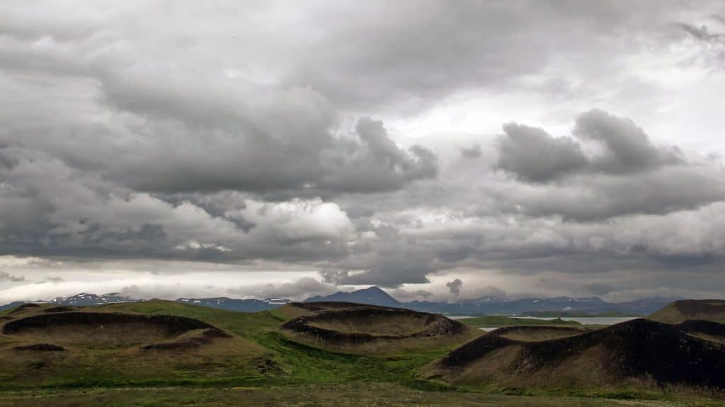 Skutustadir Pseudo Craters​ Lake Myvatn