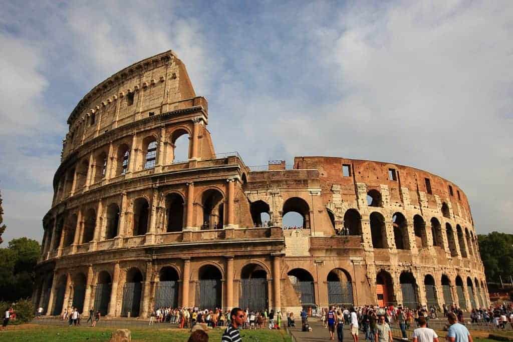 The Colosseum Rome Outside