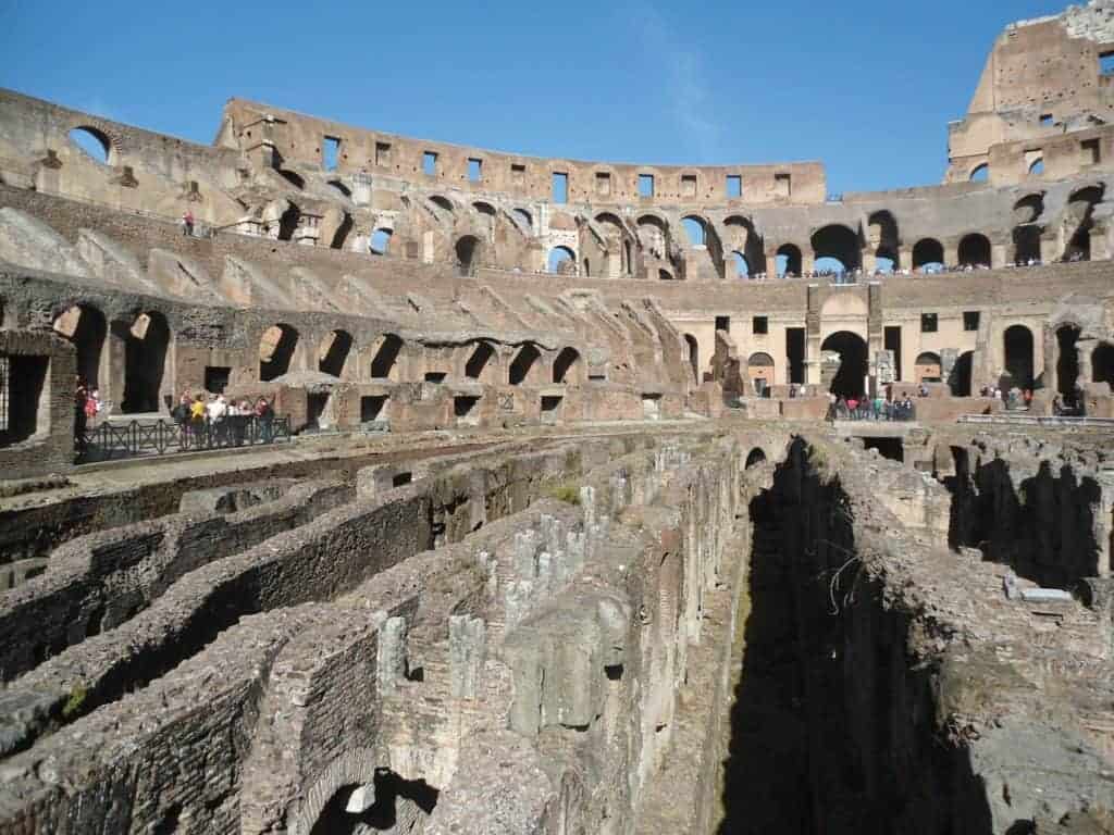 The Colosseum Rome Underground