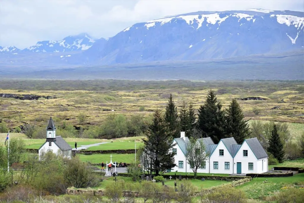 Thingvellir Iceland Church