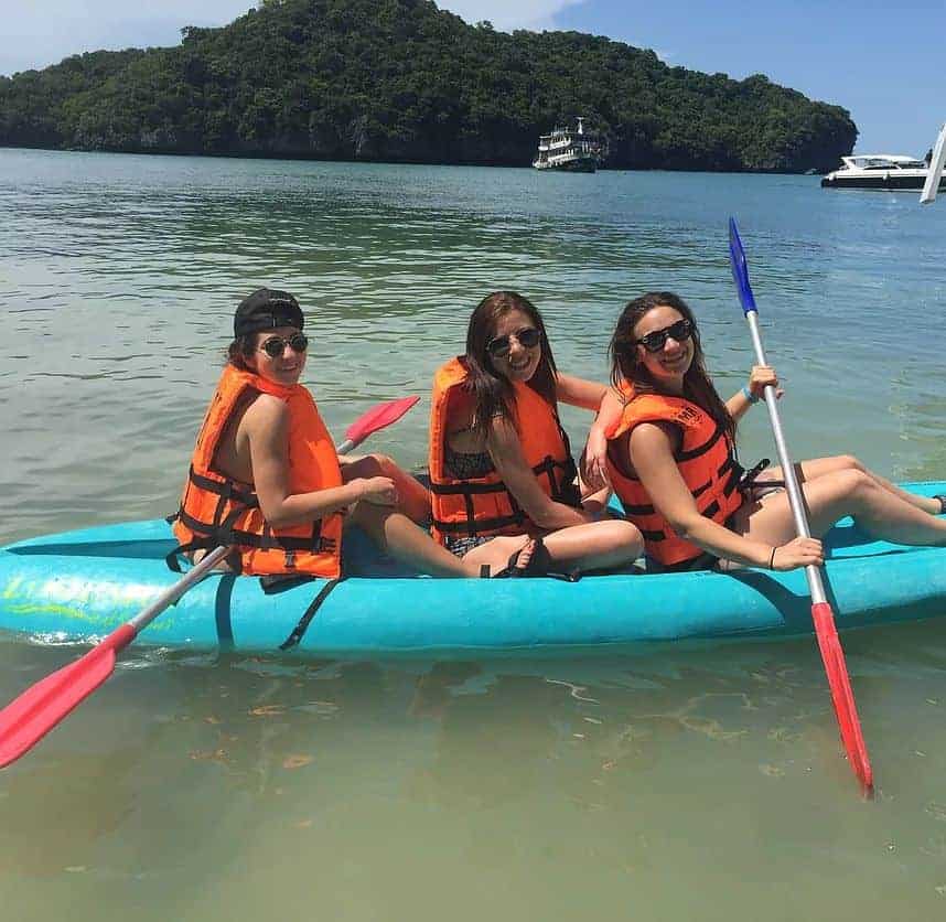  Kayak du Parc marin d'Ang Thong 