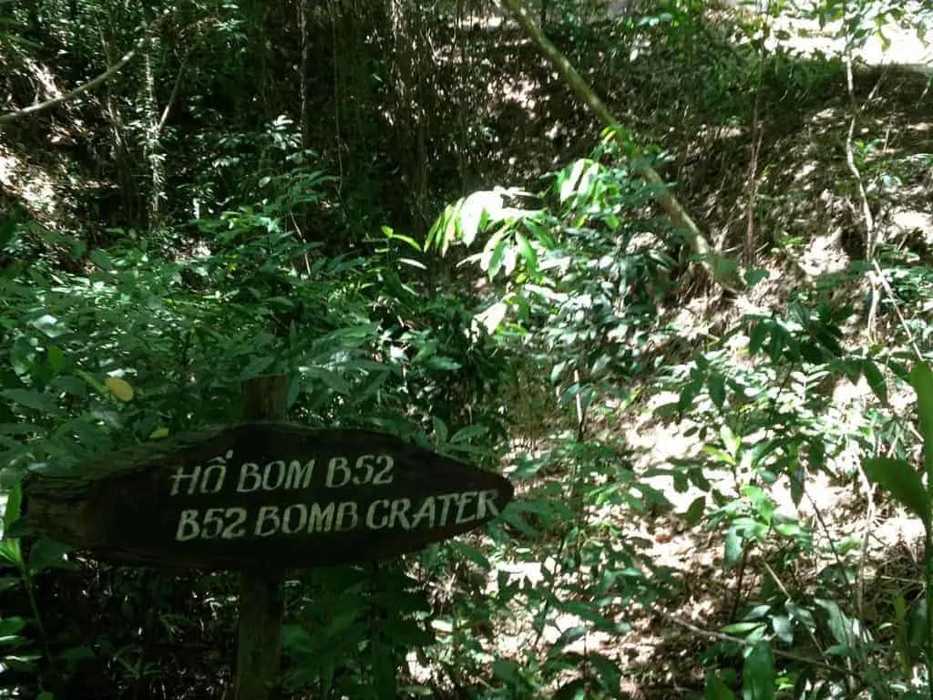 Cu Chi Tunnels Crater