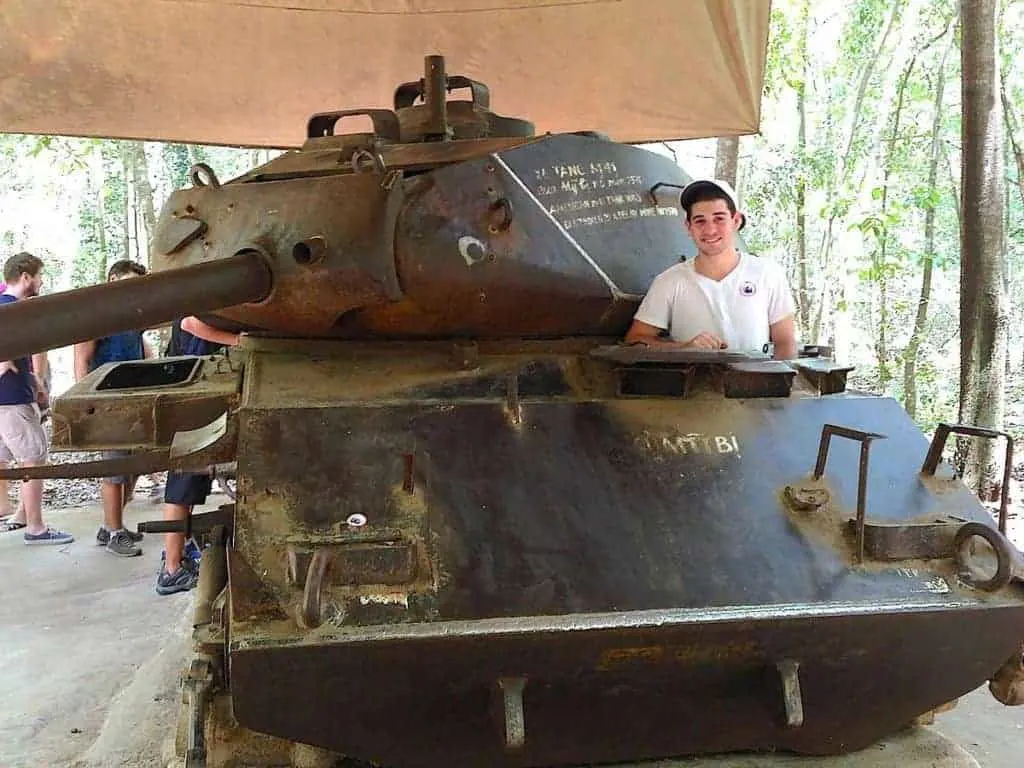 Cu Chu Tunnels Tank