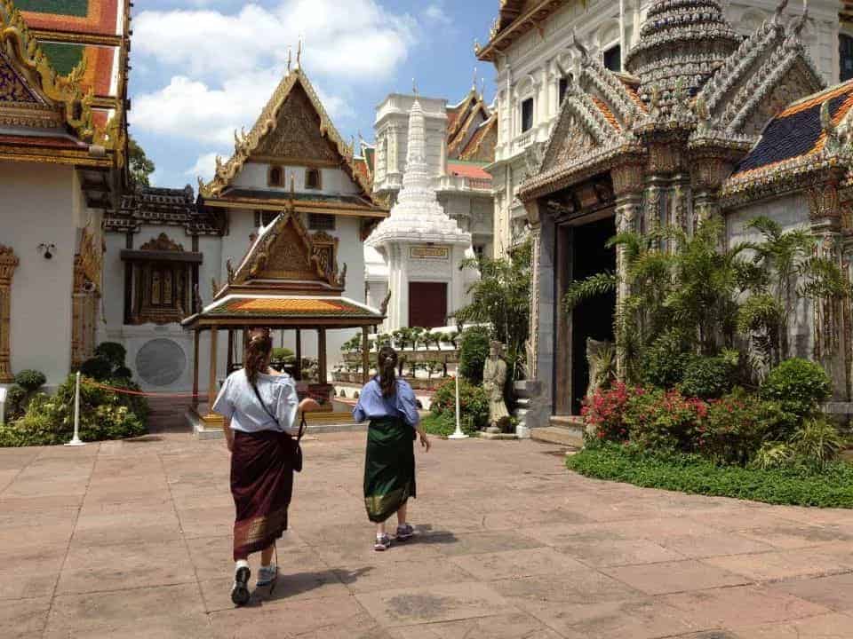 Grand Palace építészet Bangkok