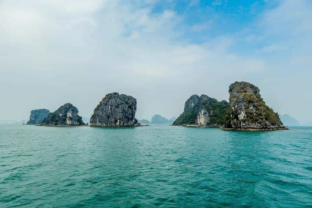 Halong Bay Cliffs