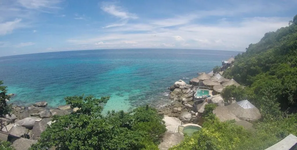 Hiking Koh Tao Blue