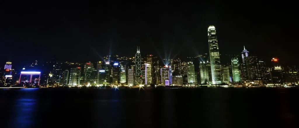 Hong Kong Light Show