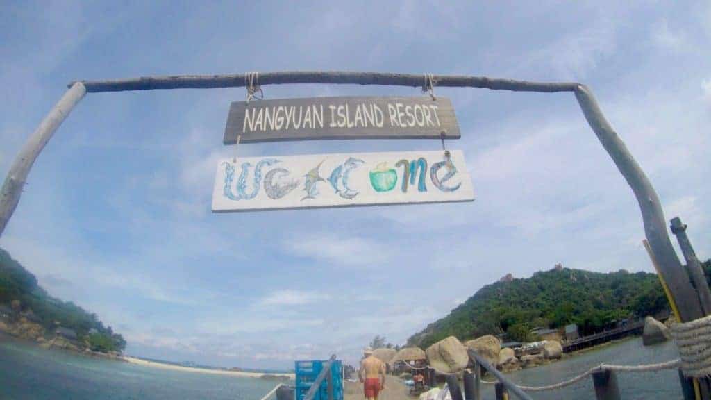 Koh Nang Yuang Welcome