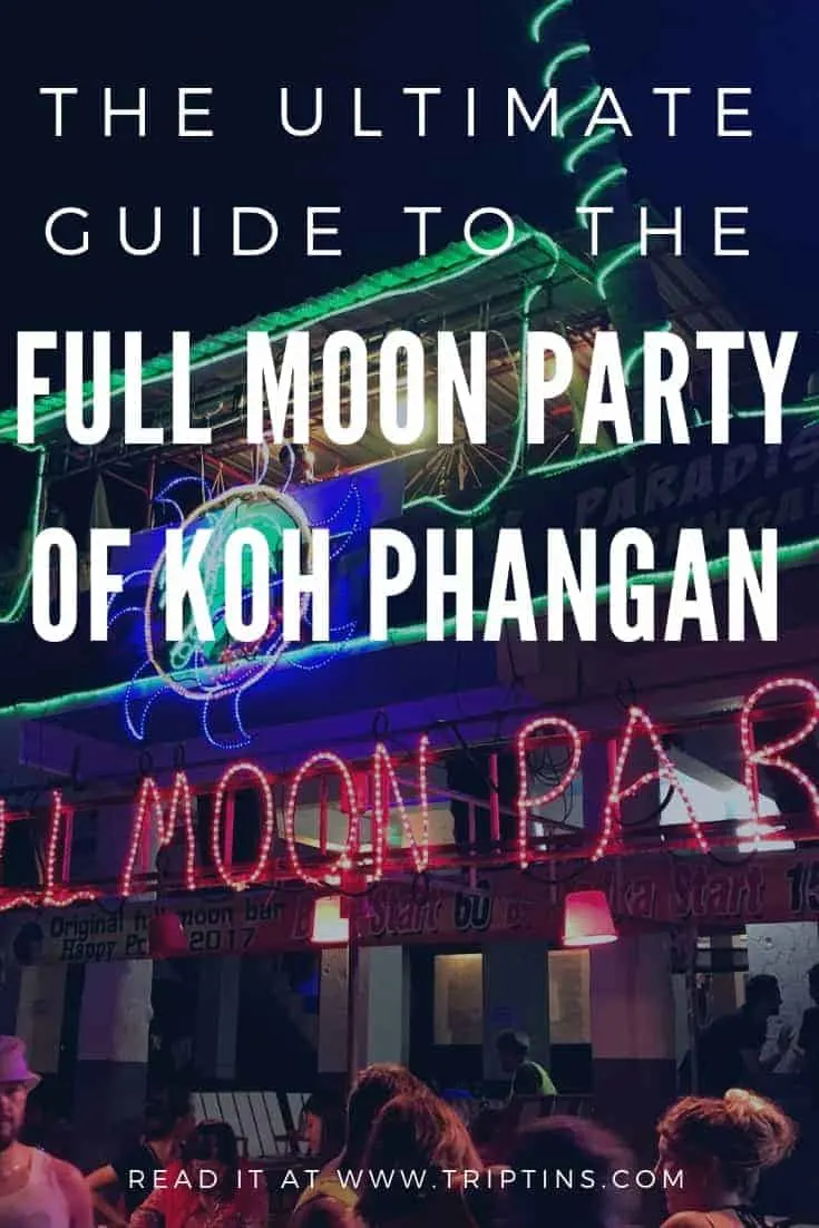 Koh Phangan Buckets Full Moon Party