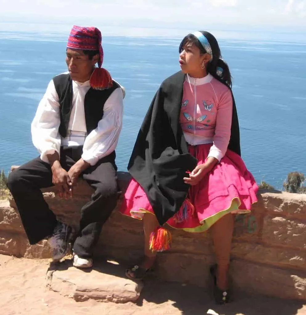 Lake Titicaca Taquile View