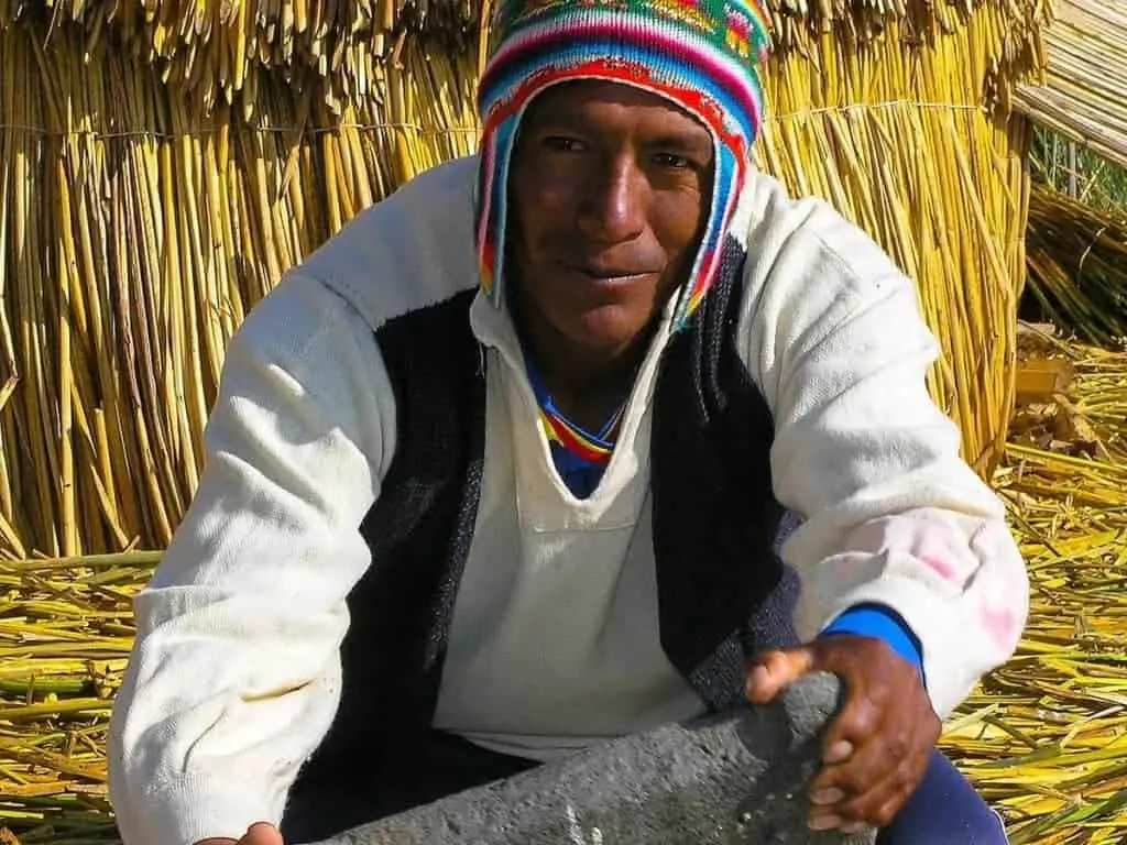 Lake Titicaca Uros People