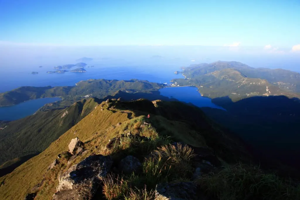 Lantau Peak Hike View