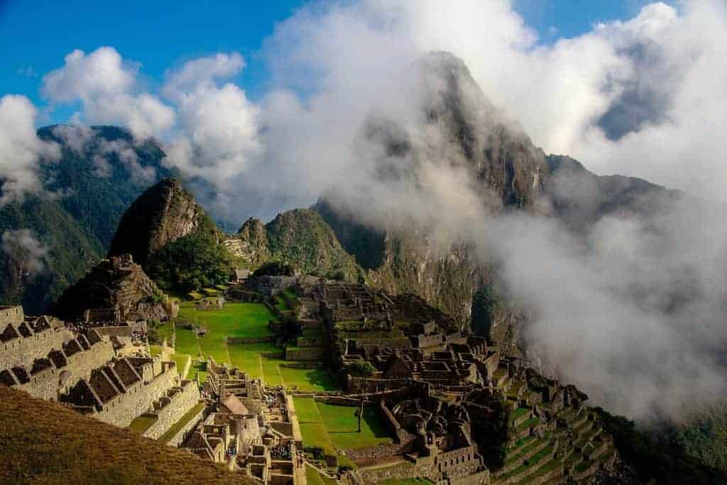 Machu Picchu Clouds